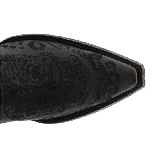 Old Gringo Klak Boots Brand New Black Sugarskull - Picture 9 of 10